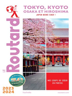 cover image of Guide du Routard Tokyo, Kyoto 2023/24